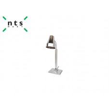 NTS1-HLCR1SS-SQFB-ROUND ORTHOSTOMOUS ONE-LIGHT HEATLAMP WITH SQUARE BASE AND FLEXIBLE-NTS Mart