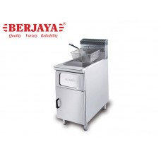 BER1-FSGDF23-1B-GAS FRYER FREE STANDING 1 TANK x 20 LTS, 1 BIG BASKET-BERJAYA