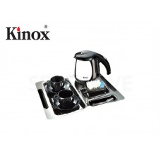 KIN1-3012T1-HOT BEVERAGE STATION W/CROCKERY-KINOX