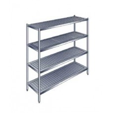 4SL2300 ชั้นวางจานเเบบชี่ 4 ชั้น 4-Tires Slatted Shelves AMERICAN