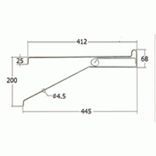 503.001.420 ชุดแขวนกางเกง 9 เส้น ยาว 42 ซม. สีโครเมี่ยม (ชุด) ราวแขวนกางเกง Trouser Rack