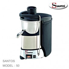 50U เครื่องคั่นน้ำผลไม้อัตโนมัติ JUICE EXTRACTORS 100 LTS/H - PAINTED BASE 220 V 800 W 3000 RPM SANTOS