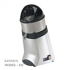 52CU เครื่องคั่นน้ำผลไม้อัตโนมัติ Citrus Juicer - Chromed base(3 squeezers) Santos