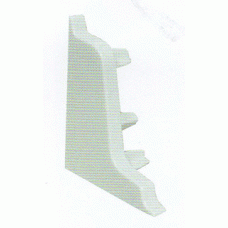 5501-L-GR ปิดฉากซ้าย สีเทา ถาดพลาสติก บัวกันน้ำ Plastic Drawer Insert Wall Seal Profile