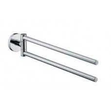 580.60.210 ราวคู่สำหรับเเขวนผ้า Bathroom Accessories logis Series HAFALE