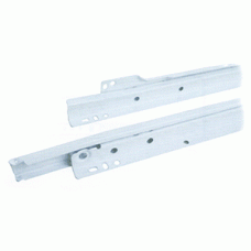 610-F12-22 รางลิ้นชักรับใต้ ชนิดตอนเดียว Single Extension Slide,Bottom Mounting ยาว 22 นิ้ว