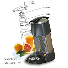 70 เครื่องคั่นน้ำผลไม้อัตโนมัติ  LEVER JUICER EVOLUTION SANTOS