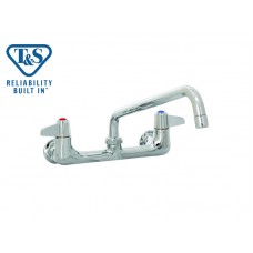 TS1-5F-8WLX12-8" WALL MOUNT MIXING FAUCET (5F-8WLX00+5SP-12)-T&S