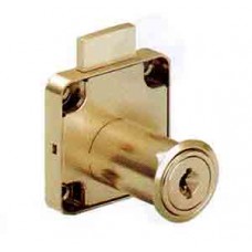 9001-32-01 กุญแจลิ้นชักขนาด 19 มม. สีโครเมียม Chrome Plate Drawer Lock 
