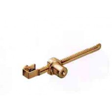 9013-01 กุญแจและอุปกรณ์ยึดล็อค Single Glass Door Lock With Ratchet Bar