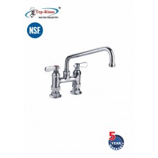 9815-12 Faucet Deck Mount with Swivel Spout TOP RINSE