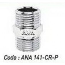 ANA 141-CR-P  นิปเปิ้ล (Nipple) ชุบโครเมี่ยม Size 1/2"