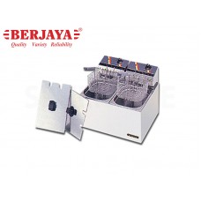 BER1-DF11D-17 เครื่องทอดไฟฟ้า Power 220 - 240V / 50 - 60Hz / 3000W x 2 BERJAYA 