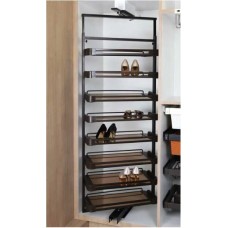 BKC19RAMK-6  ชั้นวางรองเท้าหมุนได้ 180 องศา Size 6 ชั้น Swivel Shoe Rack