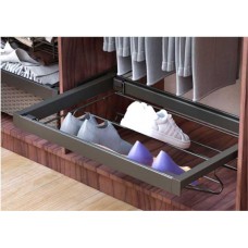 BKC19SVMK  ตะแกรงวางรองเท้าพร้อมระบบราง Soft Close Shoe Rack