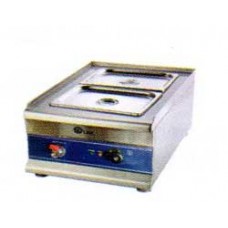 BM-2T  Bain marie GN 1/2 x 2 pcs, LKK เครื่องอุ่นอาหาร