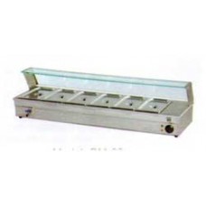 BM-63  Bain marie 6 X GN 1/3 with guard LKK เครื่องอุ่นหาร