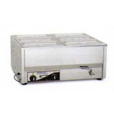 BM4C  BAIN MARIE W/PAN 6x1/3 & LIDS, 1800 W. ROBAND เครื่องอุ่นอาหาร