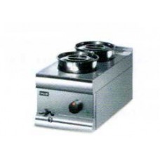 BS3   Bain marie with 2 stainless steel round pot & lids [wet heat] LINCAT เครื่องอุ่นอาหารไฟฟ้า