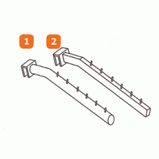 DAS-12-6 ขอแขวนกลม เบอร์12 6 ปุ่ม