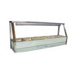 E16-100RD  Hot food bar fits 1 row [Exclude 6xpan1/2 size 65 mm] with rear roller doors ROBAND ตู้อุ่นอาหาร