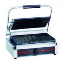 GH-811A  เตาย่างไฟฟ้าเเบบเเผ่นให้ความร้อนทั้งด้านบนด้านล่าง  Electric Contact  Grill  (Top&down Grooved Plate) JUSTA