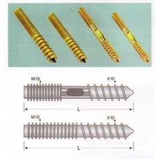 HG-1080  แฮงเกอร์ โบลท์ Hanger Bolt  ยาว 80  Kangaroo