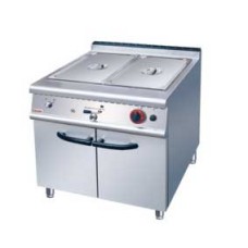 JZH-RB  ตู้อุ่นอาหารเเบบใช้เเก๊ส พร้อมตู้ใส่ของ Gas Bain Marie with Cabinet JUSTA