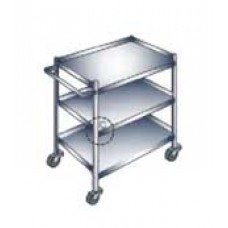 KCTL800C รถเข็นเก็บจาน 3 ชั้น  Stainless Steel Kitchen Trolley AMERICAN