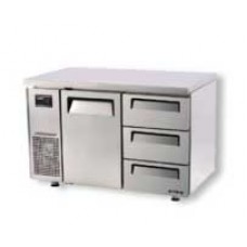 KUR12-3D-3  ตู้เเช่เย็น-เเช่เเข็งเเบบลิ้นชักวางใต้เคาน์เตอร์  Drawer Refrigerator TURBO AIR