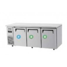 KURF18-3  ตู้เเช่เย็น-เเช่เเข็งเเบบวางใต้เคาน์เตอร์ Chiller and Freezer Under Counter TURBO AIR