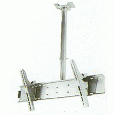 LCD10 สำหรับแอลซีดี,พลาสม่า ยึดติดเพดาน ขนาด 34-55 นิ้ว ปรับมุมกัม 15 องศา หมุนได้ 360 องศา