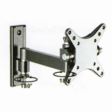 LCD15 สำหรับแอลซีดียึดติดผนัง ขนาด 10-23 นิ้ว ปรับมุมกัมเงย,ซ้าย-ขวาได้ 2 จุด