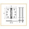 MH-4320HS2BBบานพับประตูยี่ห้อ Mature Lock