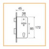 MM-004 ตลับกุญแจยี่ห้อ Mature Lock