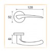 MSL-826 มือจับก้านโยกยี่ห้อ Mature Lock