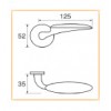 MSL-931 มือจับก้านโยกยี่ห้อ Mature Lock