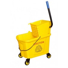 MT-40L ถังบีบไม้ม๊อบ Portable-type Wringer Trolley (Single Bucket)