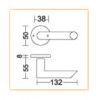 MTL-927 มือจับก้านโยกยี่ห้อ Mature Lock