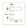 MTL-928 มือจับก้านโยกยี่ห้อ Mature Lock