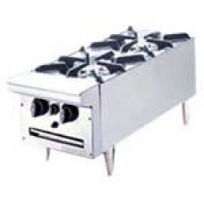 OB2 Gas Open 2 Burners table top BERJAYA เตาแก๊ส2หัว