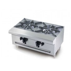  OB2(S) Gas open 2 burners side table top เตาแก็ส BERJAYA