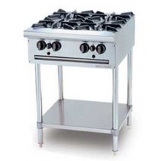 OB4FS gas open 4 burners free standing BERJAYA เตาแก๊ส4หัว