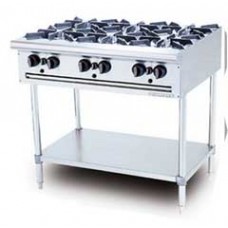 OB6FS  Gas open 6 burners free standing BERJAYA เตาแก๊ส6หัว