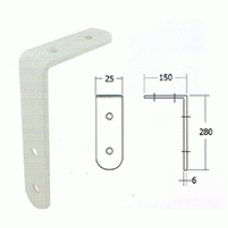 PT05-WH อุปกรณ์ยึดแผ่นบังตา,วัสดุ เหล็ก อุปกรณ์ยึดแผ่นบังตา Partition Clamp Accessories