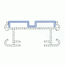 PT10-04 เฟรมรับกระจกเรียบด้านข้าง (Single glass) อลูมิเนียมโปรไฟล์และอุปกรณ์ Aluminium Profile & Accessories