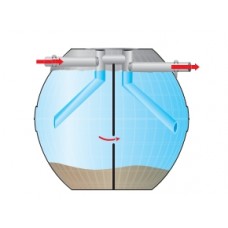 SGT-20/BK-1200L  ถังดักไขมันขนาดใหญ่ ชนิดฝังใต้ดิน GREASE TRAP 1200 ลิตร  DOS ดอส 