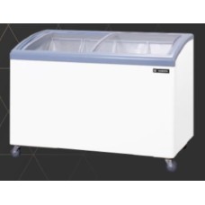 SNB-0185X ตู้แช่แข็งฝากระจกโค้งบานสไลด์ CURVED GLASS FREEZER ความจุ 201/168L SANDEN 