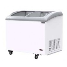 SNC-0285  ตู้แช่แข็งกระจกฝาโค้ง Curved Glass Freezer ความจุ 9.5 คิว  SANDEN 