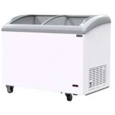 SNC-0355  ตู้แช่แข็งกระจกฝาโค้ง Curved Glass Freezer ความจุ 11.7 คิว  SANDEN 